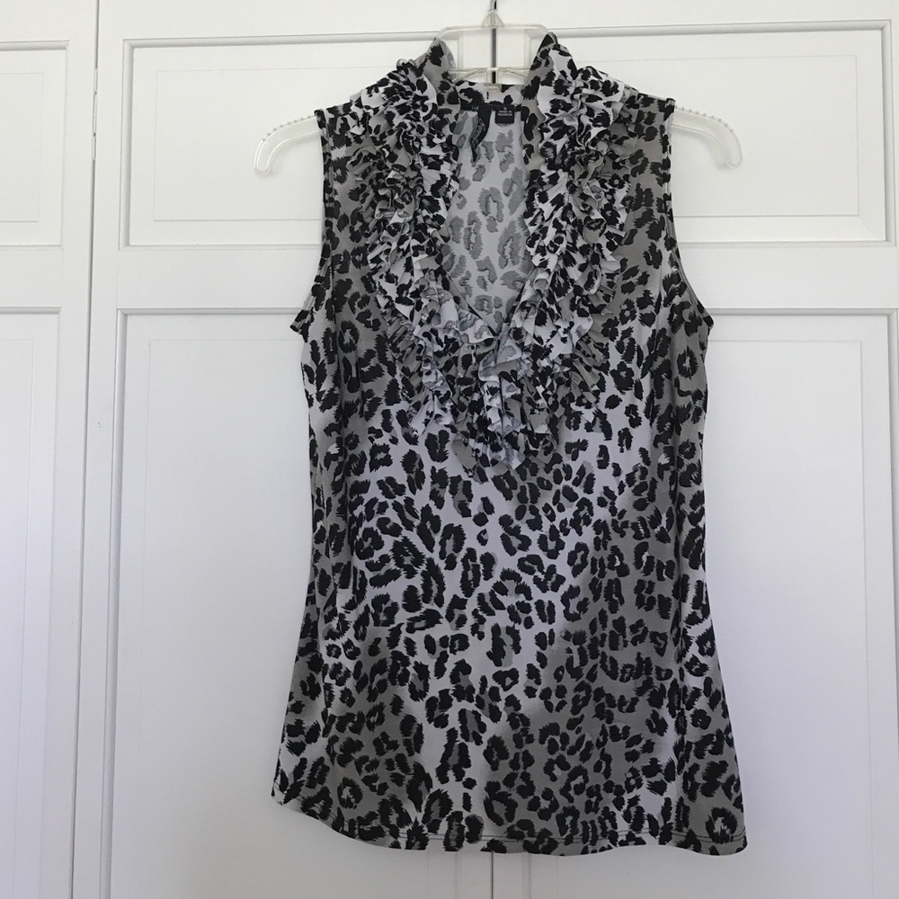 Essentials ruffled top